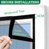 Side Opening Screen Door Mesh, Fit Door Size 38 x