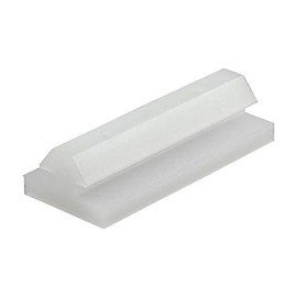 6897, 15 Series, White T-Slot Insert Linear Bearing Pad (2 Pack)