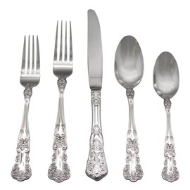 Gorham Blossom 18/10 Stainless Steel 5pc. Place Setting (Service for One)