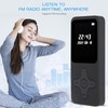 MP3 MP4 Player Bluetooth 5.0 Ultra Thin Digital LCD 1.77