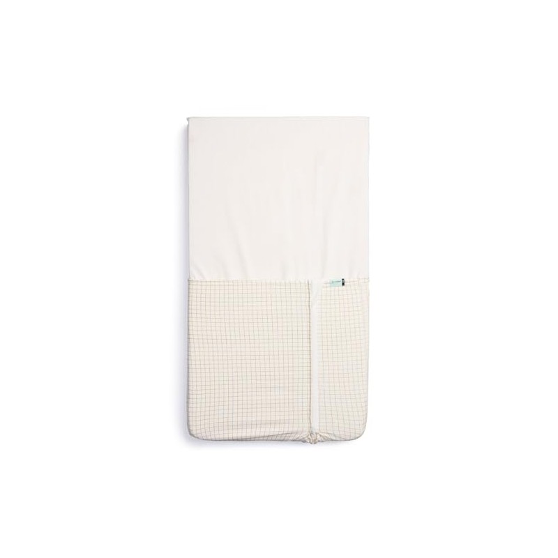 ergoPouch - Organic HugMe Blanket 1.0/2.5 TOG - Caramel Grid