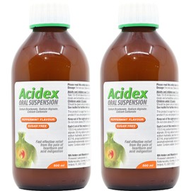 Generic 2 x Acidex Peppermint 500ml