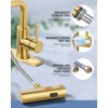 ALEASHA Bar Sink Faucet Single Hole, 3 Water Modes Wet