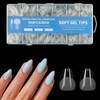 AYOCULTURE False Nail Tips 600PCS, Gel X Nail Tips, 10