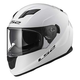 LS2 Helmets Full Face Stream Evo Street Helmet (White - 2X-Large)