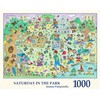 Tau Puzzles-1000 Random Cut Pieces-Saturda