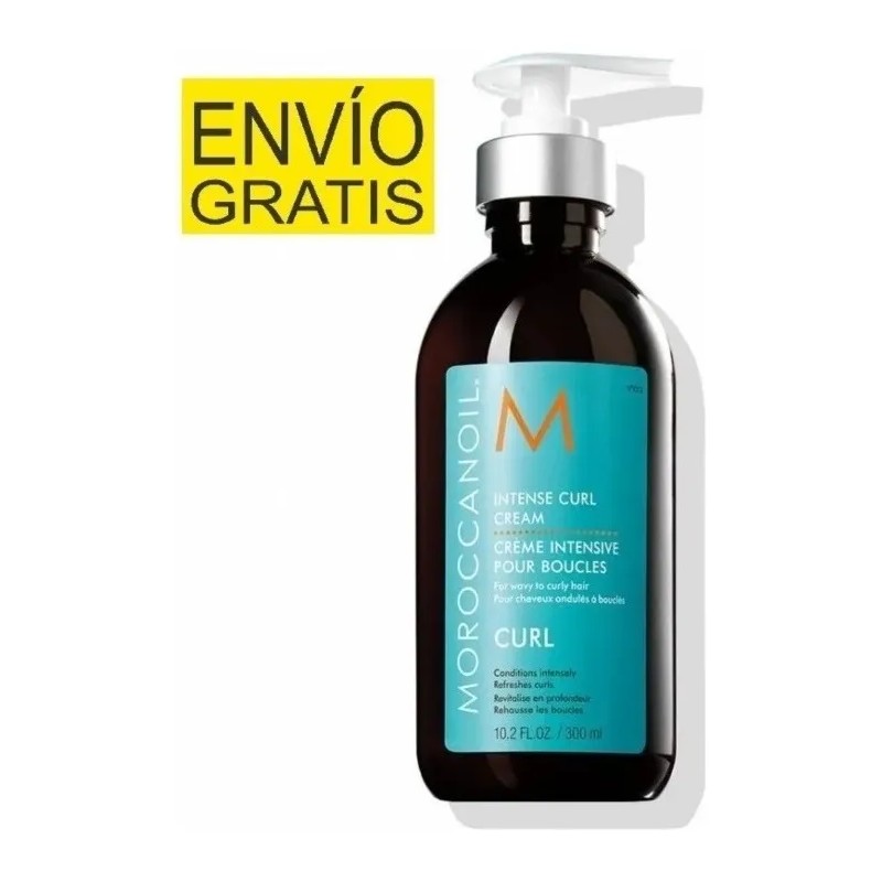 Crema Para Peinar Intensa Moroccanoil Para Rizos Curl 300 Ml
