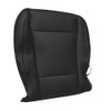 Lskioer Front Driver Side Bottom Perforated Leather Seat Cover Black