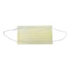 Cubreboca Econoply 3 Pliegues Ambiderm Colorfull Caja C/50 Color Amarillo