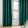 Douceur d'Intérieur, Emerald Blackout Eyelet Curtain 135 x 240 cm