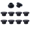 Alamic 10 PCS 3/4" Silicone Plugs Rubber Hole Plug 0.75-0.78"/19-20mm