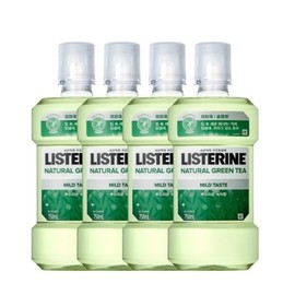 Listerine Natural Green Tea 750ml x 4 / 리스테린 내추럴 그린티 750ml 4개