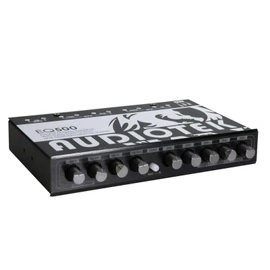 Audiotek AT-EQ500 5-Band Car Audio Graphic Equalizer with Sub Output for Car Stereo/Speakers Tuners Tone Adjustable from -12db to +12db Sub Volume Adjustable