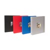 Kenro Box of 3 Black Linen Minimax Photo Album for