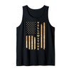 Yellowstone American Flag – USA National Park Tank Top