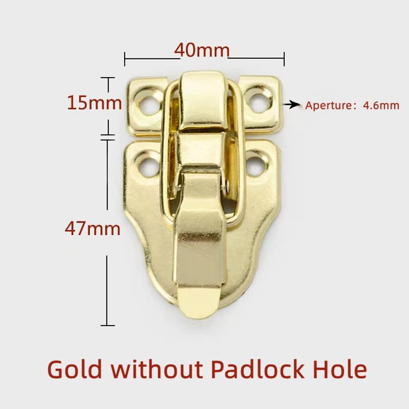 6 Pack Vintage Style Box Toggle Latch Antique Metal Duck
