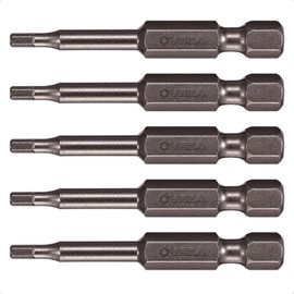VEGA 7/32" Hex Screwdriver Bits. Professional Grade Allen Wrench Hex 7/32" 2 Inch Impact Bits. 150H1464A-5 (Pack of 5)