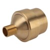 Fan Shaped Fountain Nozzle Copper Adjustable Uniform Water Spray Fan