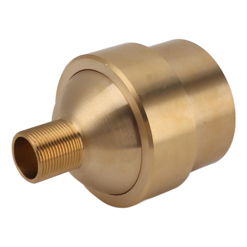 Fan Shaped Fountain Nozzle Copper Adjustable Uniform Water Spray Fan