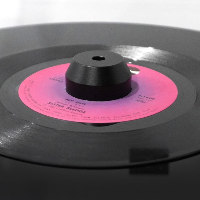 45 RPM Record Adapter 7 Inch Vinyl Record Solid Aluminum