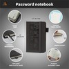 HUSAN Password Book with Alphabetical Tabs - Password Keeper for