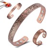 Vicmag Copper Magnetic Bracelet for Women and Men Ultra Strength