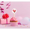 Logbuch-Verlag 12 Cupcake Toppers - Muffin Plugs 9 cm with