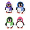 Luxtor Penguin Hand Warmers Set of 4 Cute Pocket Warmers