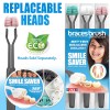 SMILE SAVER 360° * BRACES BRUSH * 3-Sided Toothbrush *