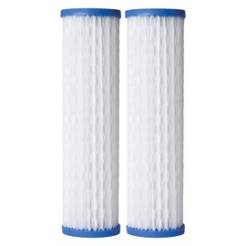 AO Smith 2.5"x10" 40 Micron Sediment Water Filter Replacement Cartridge - 2 Pack - For Whole House Filtration Systems - AO-WH-PRE-RPP2