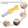 Chair Rail Molding Router Bit Carbon Steel Alloy Crown Shape