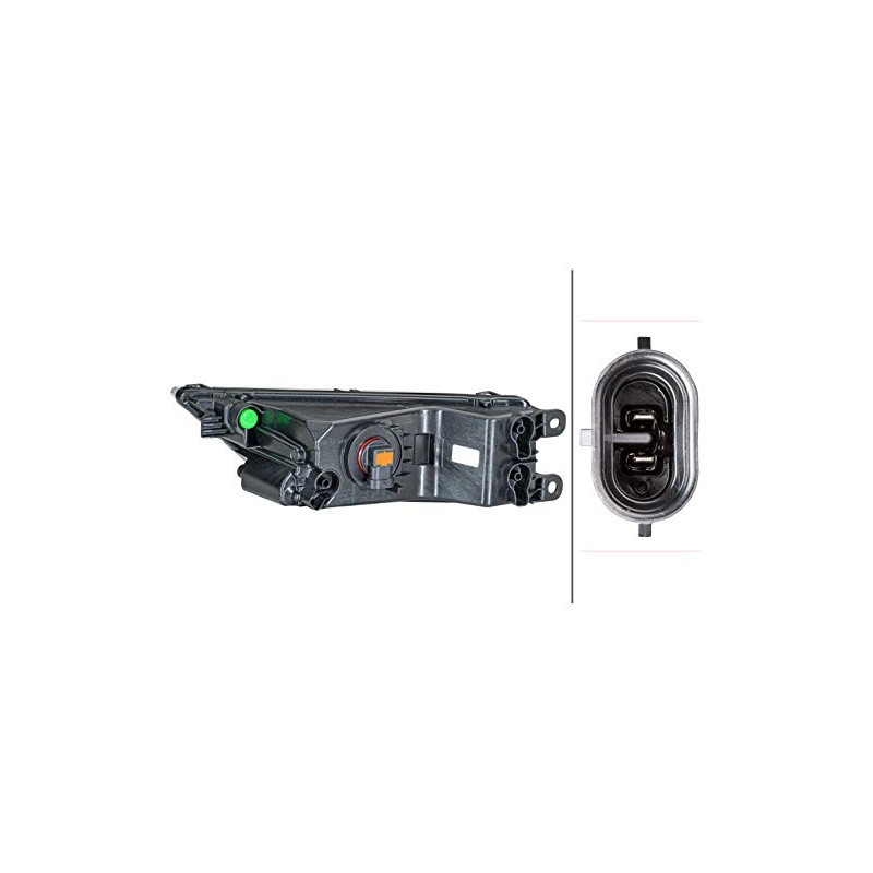 HELLA 1NG 354 843-121 Halogen Fog Light ECE Right
