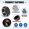 Axle Cap & Wheel Bearing Covers Set for Can-Am Ryker