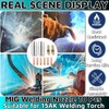 MIG Welding Gun Kit Accessory,6pcs Welding Tips 0.030" + 2pcs