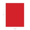 Candy Apple Red Heavyweight, Smooth Cardstock 8.5 x 11 for