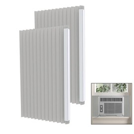 BJADE‘S Window Air Conditioner Foam Insulating Panels,17-Inch x 9-Inch x 7/8-Inch Season Protection AC Side Panel Seal Kit
