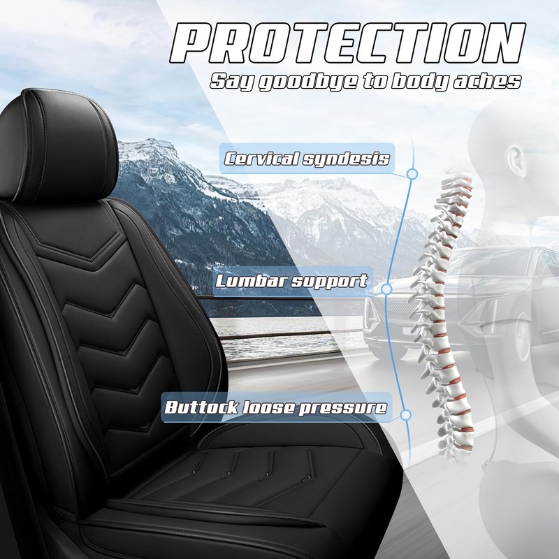 ACDY Car Seat Covers Fit for Ford transit-250 2000-2026, Stylish