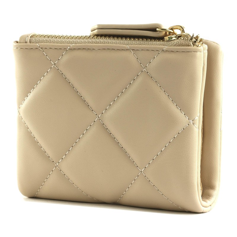 VALENTINO Ocarina Wallet Ecru, ecru