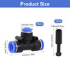 42-Piece Set T Pneumatic Connector 8 mm T Connector Pneumatic