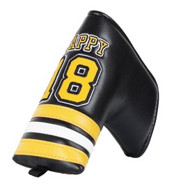 Hockey Black Golf Club Blade Putter Headcovers Cover Protector Magnetic Closure