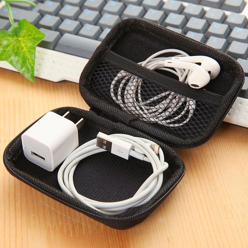 Headphone Box, Headphone Protective Case, Headphone Storage, Small, Compact Headphone