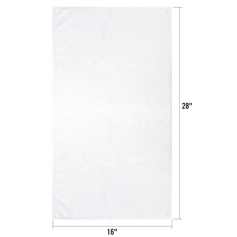 Orighty 6-Pack White Hand Towels - Quick Drying & Absorbent