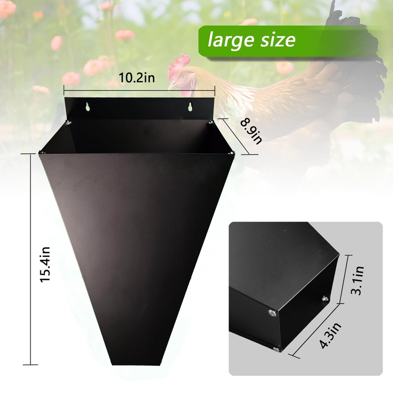 Chicken Cone for Butchering Farm Level Chicken Slaughtering Cone -