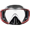 CRESSI Liberty Triside Mask - Panoramic 3 Glass Mask for