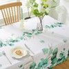 SASTYBALE Spring Summer Tablecloth for Rectangle Tables, Spillproof Table Cloth