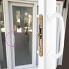 DECEBALUS Offset Position Sliding Patio Glass Door Handle Set with
