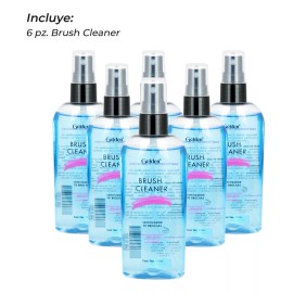 Gelden Sanitizador Y Limpiador De Brochas 120 Ml - 6 Piezas