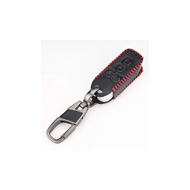 BKY Leather Smart Key Case for Honda NBOX New N-Box