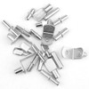 TOVOT 100PCS Shelf Pins Assortment Kit 4 Styles Shelf Support