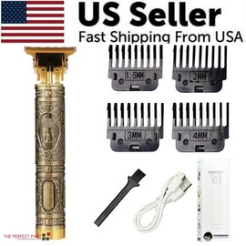 Professional Hair Clippers Trimmer Cutting Beard Cordless Barber Shaving Machine Does not apply - Colors: Aztec